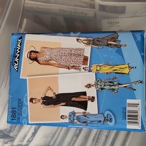 Simplicity Black and White High Low Dress